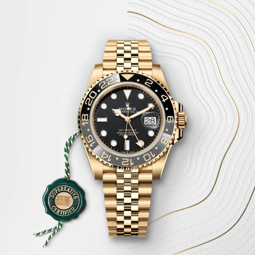 Relógio GMT Master ll Gold